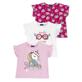 T-SHIRT SHORT SLEEVE 3 PACK - WHITE