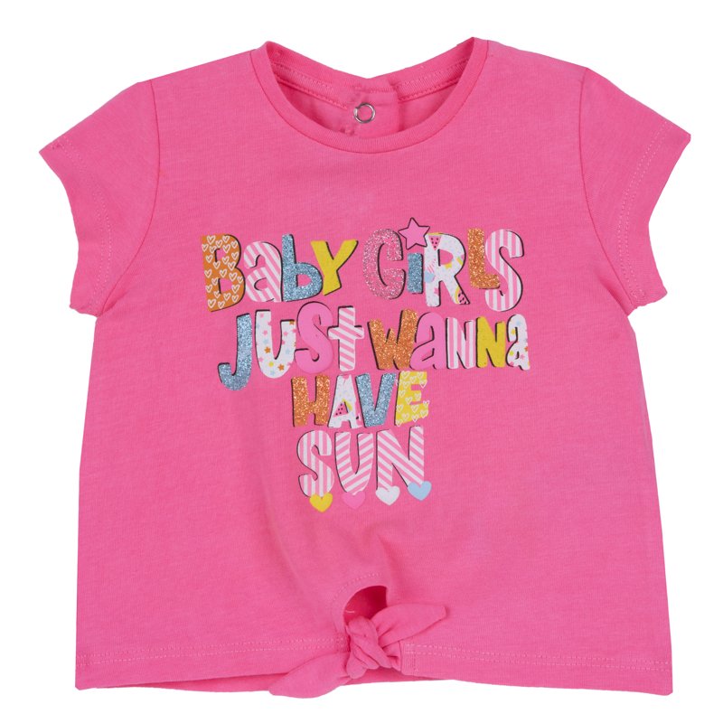 T-SHIRT SHORT SLEEVE - MEDIUM PINK