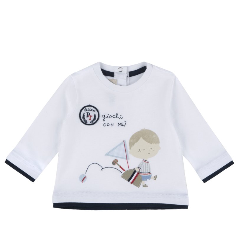 T-SHIRT LONG SLEEVE - WHITE