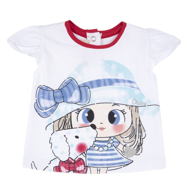 T-SHIRT SHORT SLEEVE - WHITE