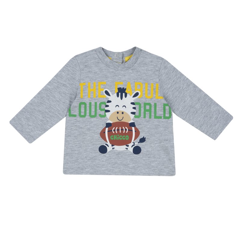 T-SHIRT LONG SLEEVE - LIGHT GREY