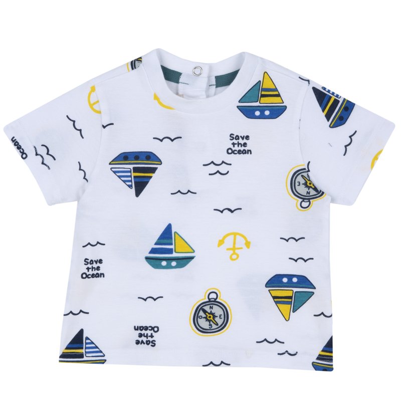 T-SHIRT SHORT SLEEVE - WHITE