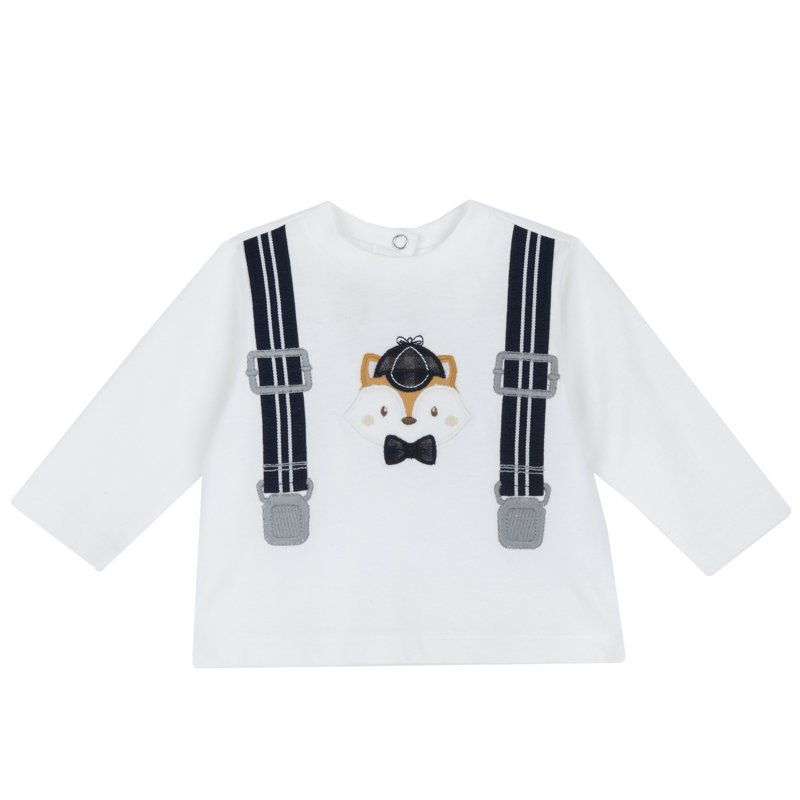 T-SHIRT LONG SLEEVE - WHITE