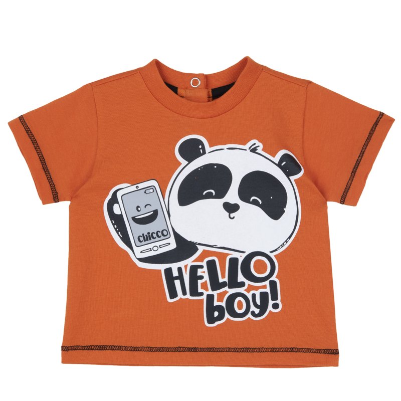 T-SHIRT SHORT SLEEVE - MEDIUM ORANGE