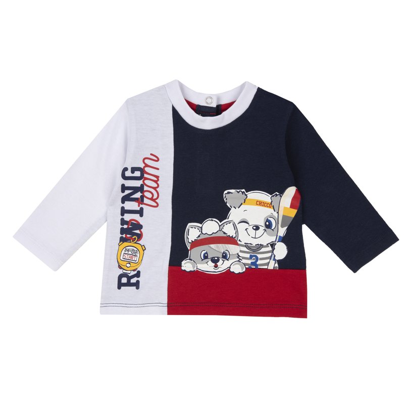 T-SHIRT LONG SLEEVE - MEDIUM BLUE