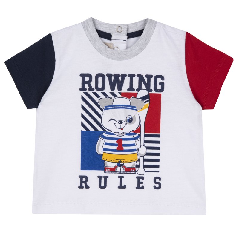 T-SHIRT SHORT SLEEVE - WHITE