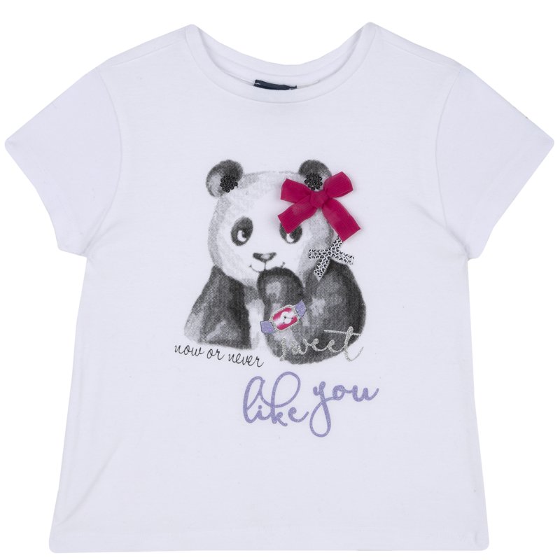 T-SHIRT SHORT SLEEVE - WHITE