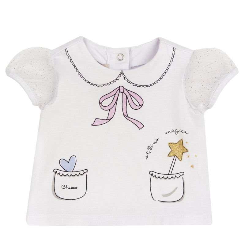 T-SHIRT SHORT SLEEVE - WHITE