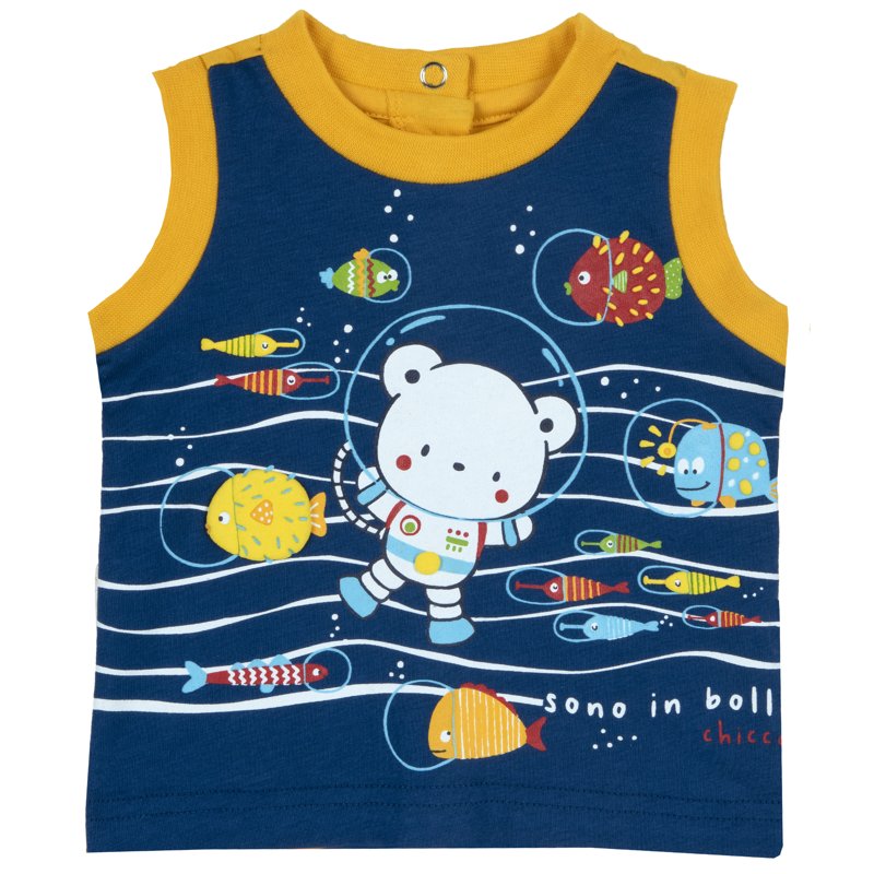 TANK TOP - MEDIUM BLUE