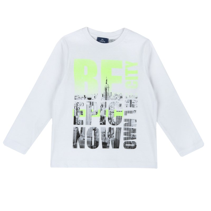 T-SHIRT LONG SLEEVE - WHITE