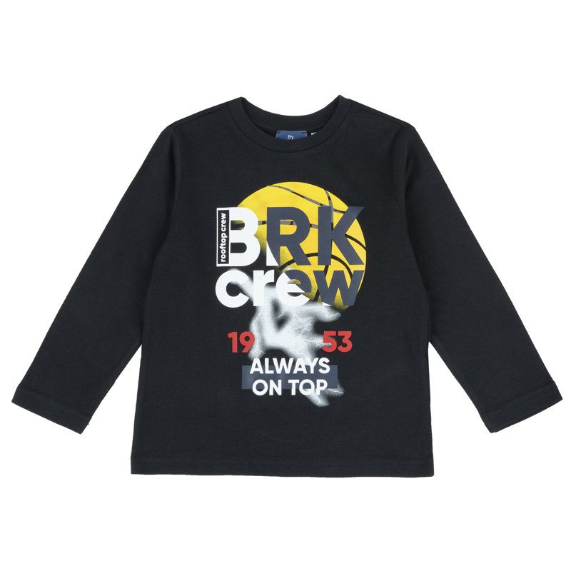 T-SHIRT LONG SLEEVE - BLACK