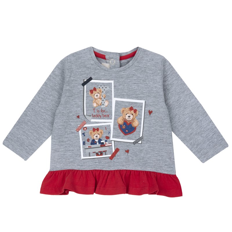 T-SHIRT LONG SLEEVE - LIGHT GREY