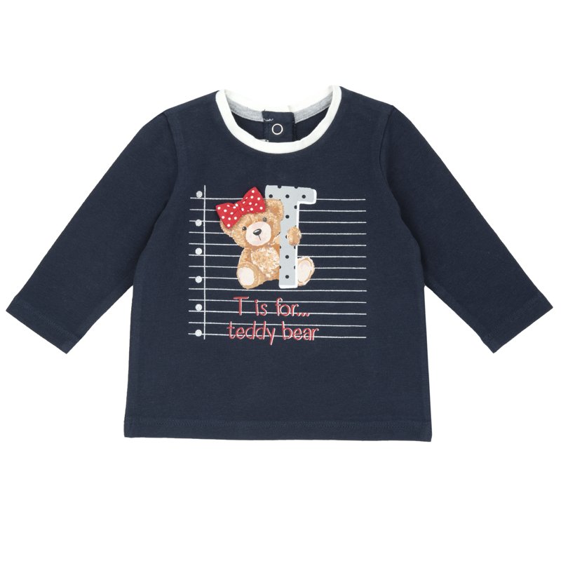 T-SHIRT LONG SLEEVE - DARK BLUE