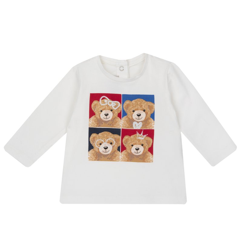 T-SHIRT LONG SLEEVE - WHITE