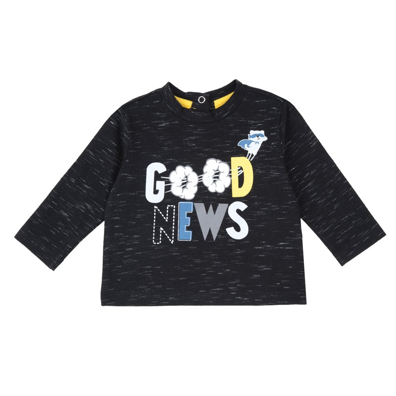 T-SHIRT LONG SLEEVE - BLACK