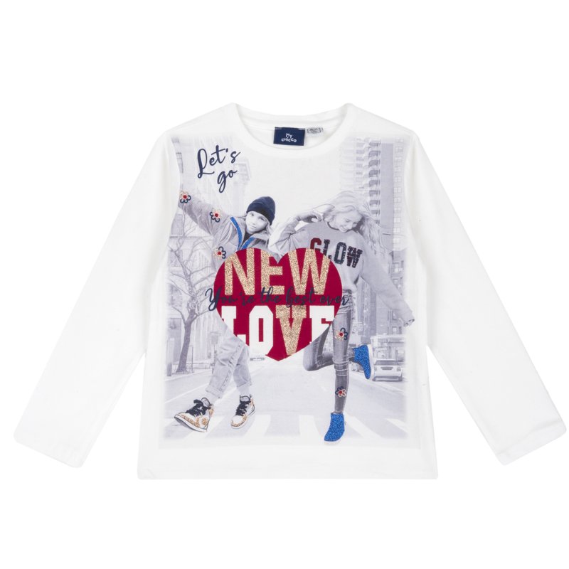 T-SHIRT LONG SLEEVE - WHITE