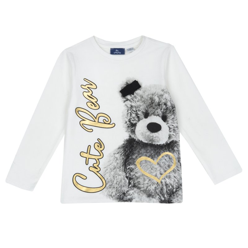 T-SHIRT LONG SLEEVE - WHITE