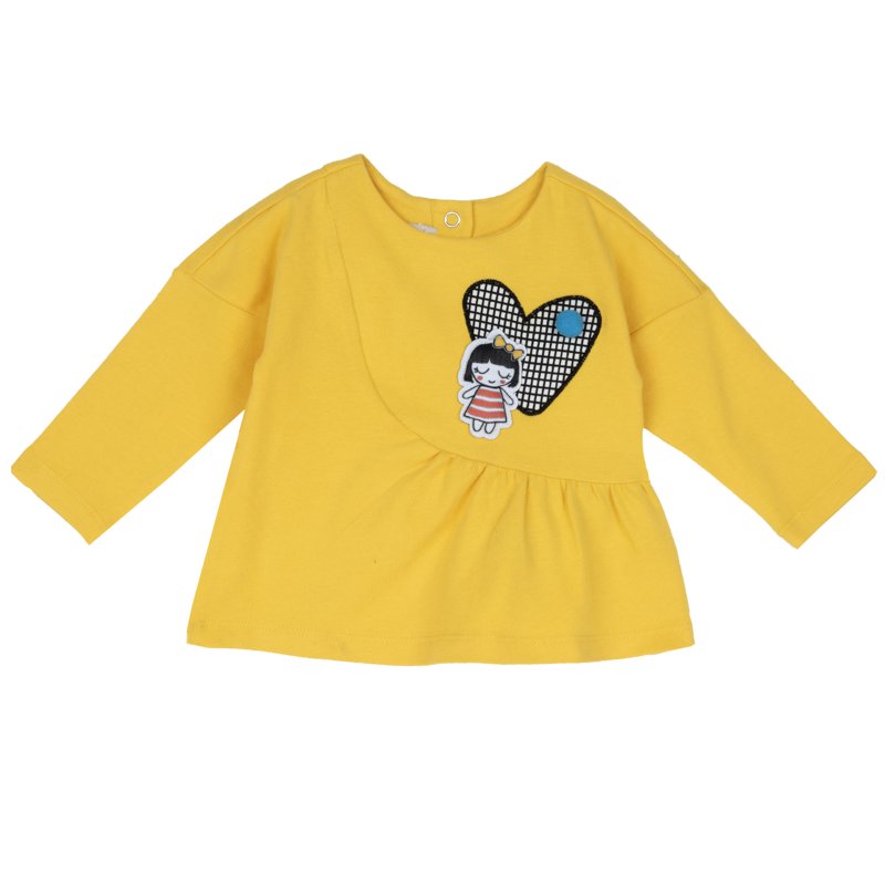 T-SHIRT LONG SLEEVE - MEDIUM YELLOW