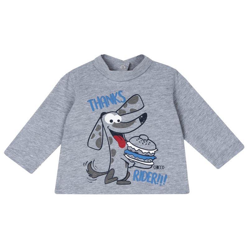 T-SHIRT LONG SLEEVE - LIGHT GREY