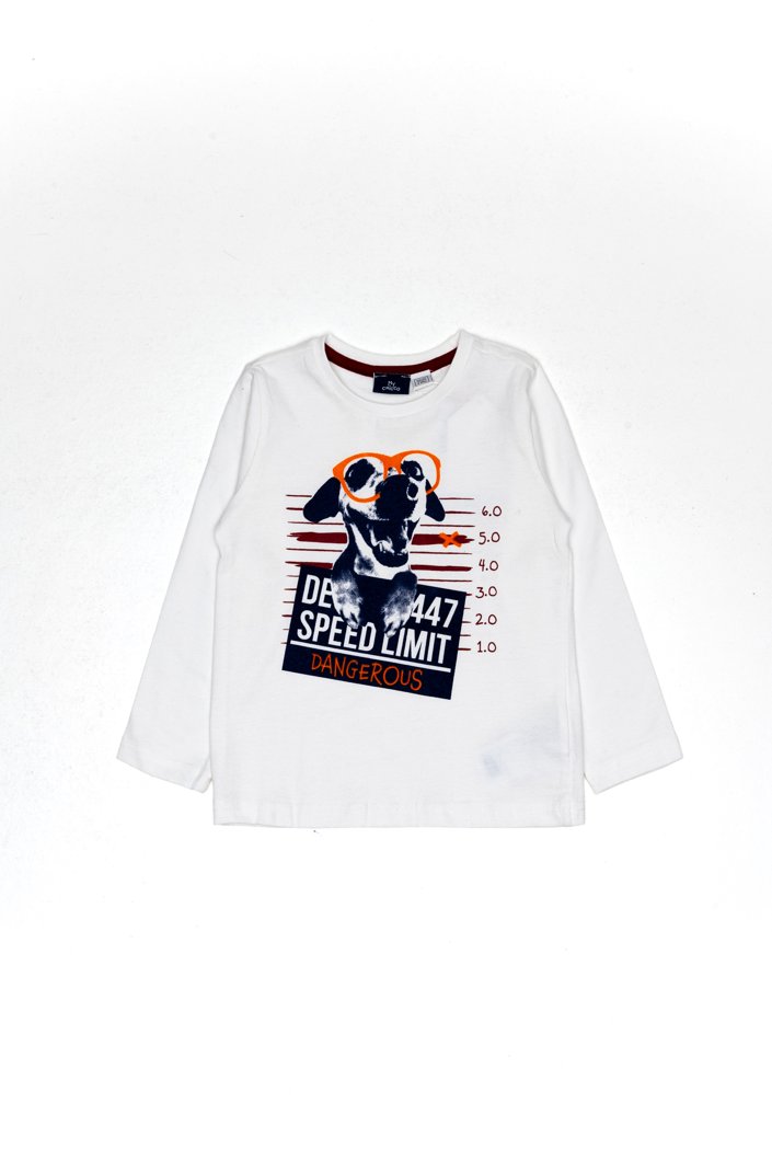 T-SHIRT LONG SLEEVE - WHITE