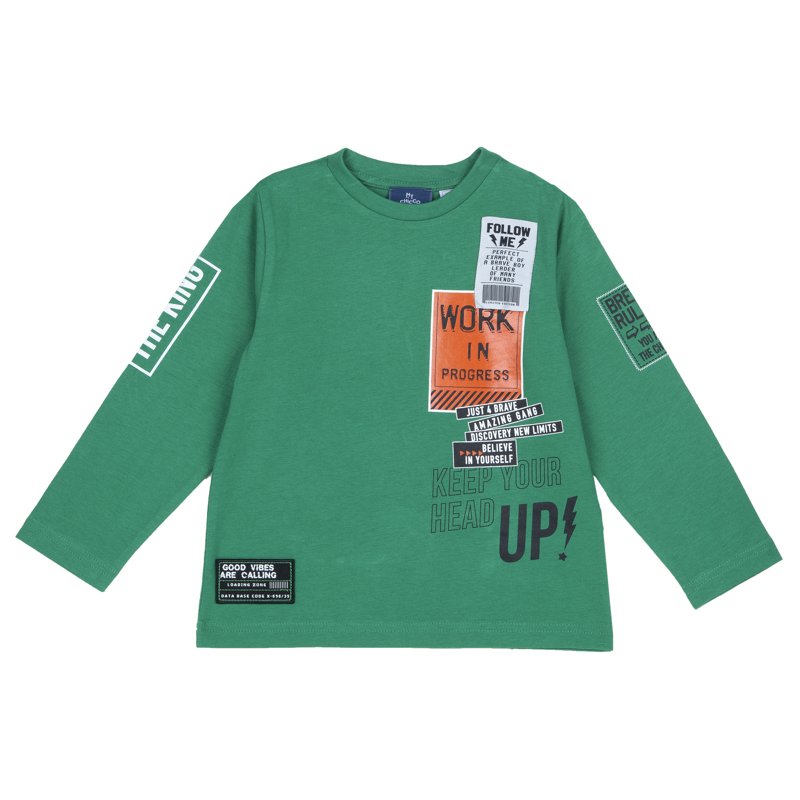 T-SHIRT LONG SLEEVE - MEDIUM GREEN