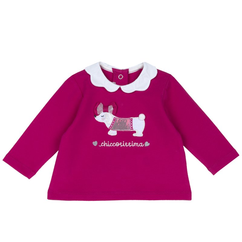 T-SHIRT LONG SLEEVE - MEDIUM PINK