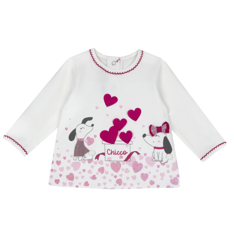 T-SHIRT LONG SLEEVE - WHITE