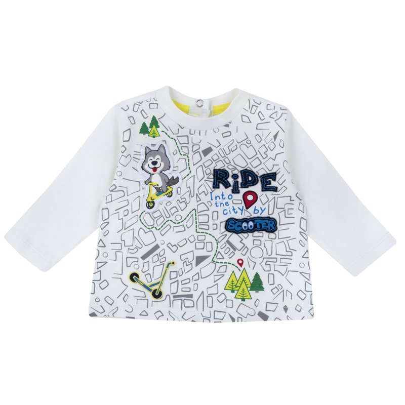 T-SHIRT LONG SLEEVE - WHITE