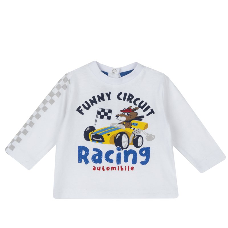 T-SHIRT LONG SLEEVE - WHITE