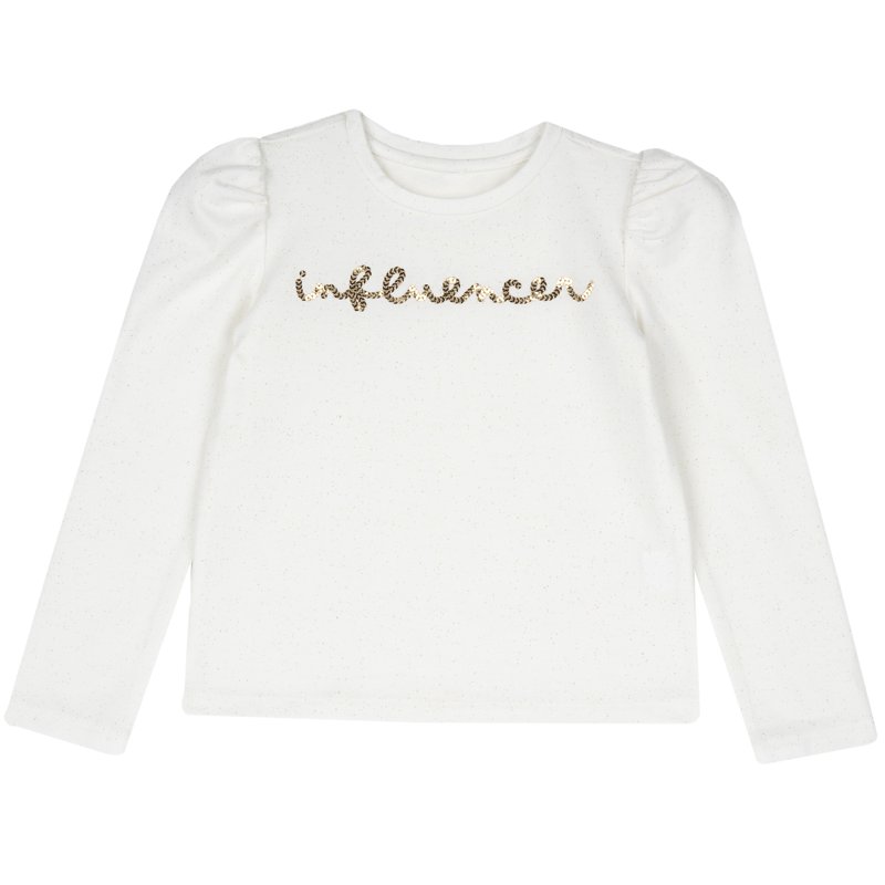 T-SHIRT LONG SLEEVE - WHITE