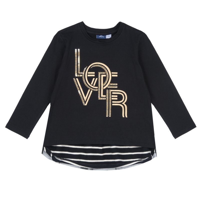 T-SHIRT LONG SLEEVE - BLACK