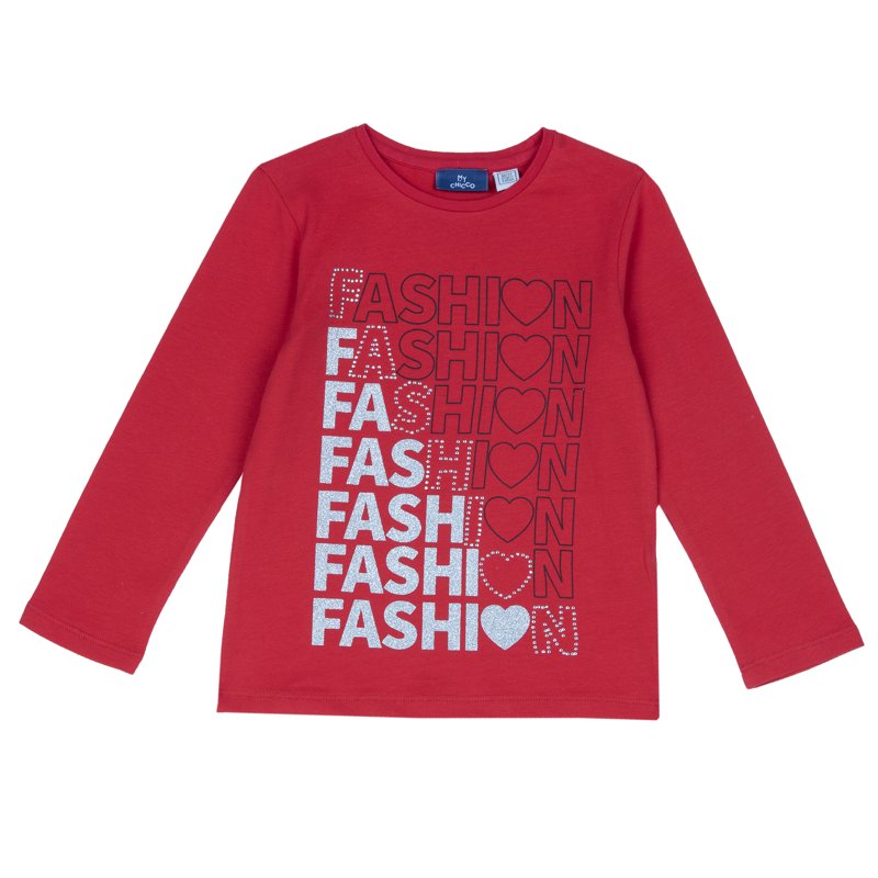 T-SHIRT LONG SLEEVE - MEDIUM RED