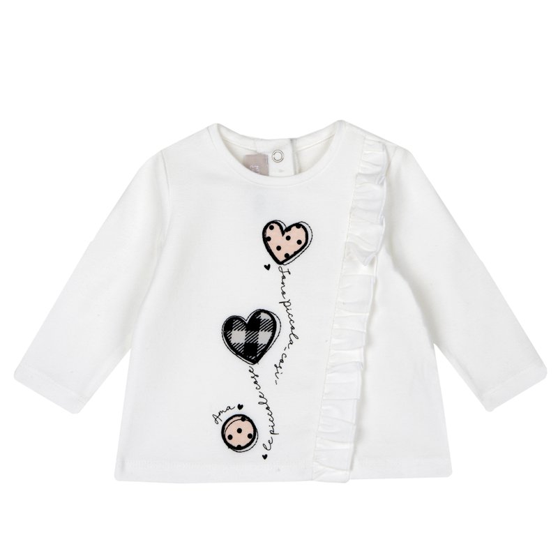 T-SHIRT LONG SLEEVE - WHITE