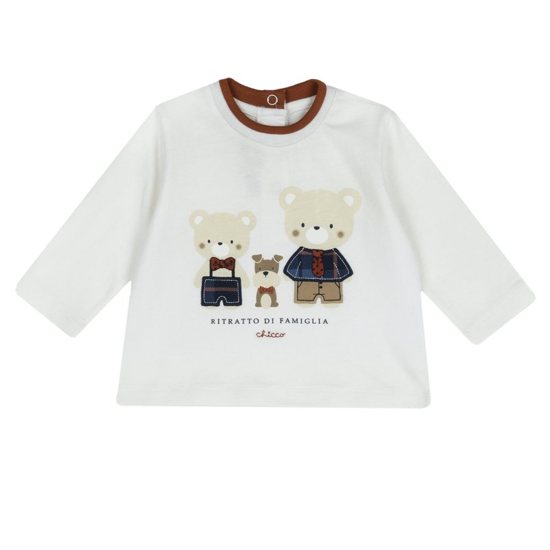 T-SHIRT LONG SLEEVE - WHITE