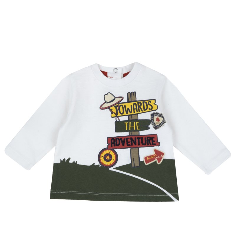 T-SHIRT LONG SLEEVE - WHITE