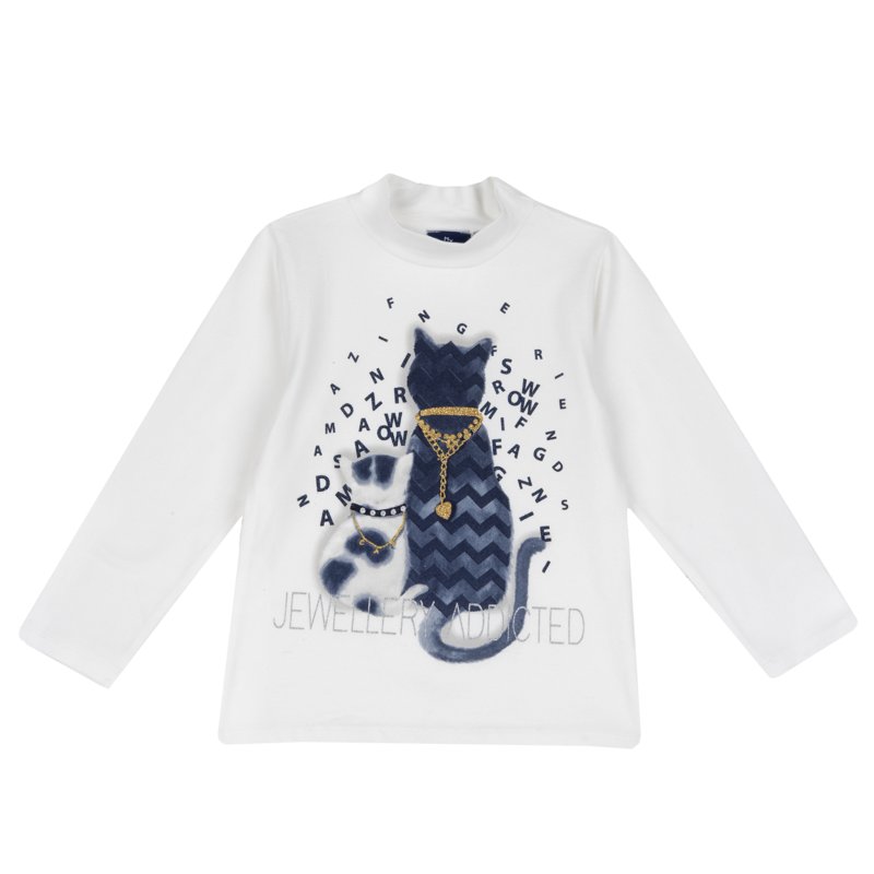 T-SHIRT LONG SLEEVE - WHITE