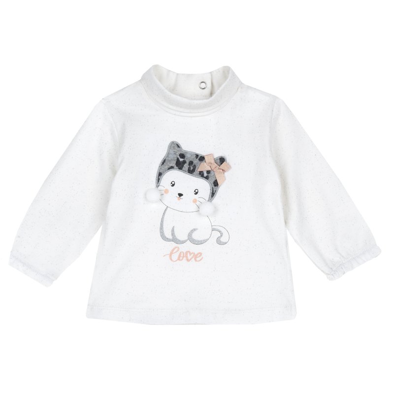 T-SHIRT LONG SLEEVE - WHITE