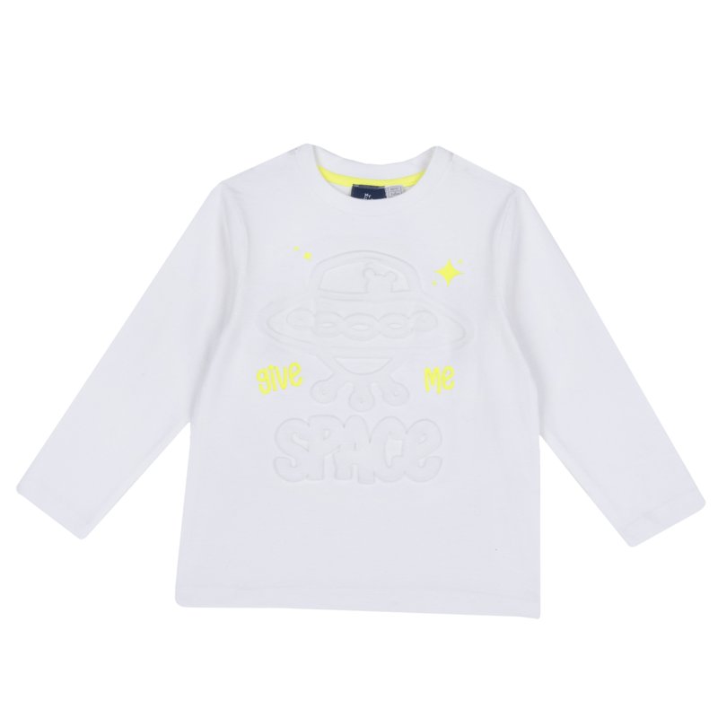 T-SHIRT LONG SLEEVE - WHITE