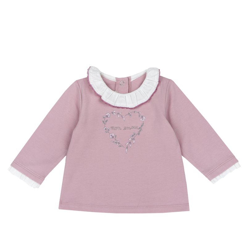 T-SHIRT LONG SLEEVE - MEDIUM PINK