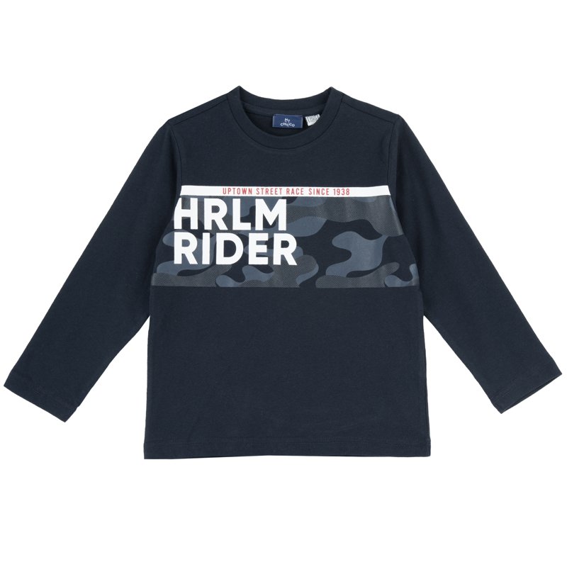 T-SHIRT LONG SLEEVE - DARK BLUE