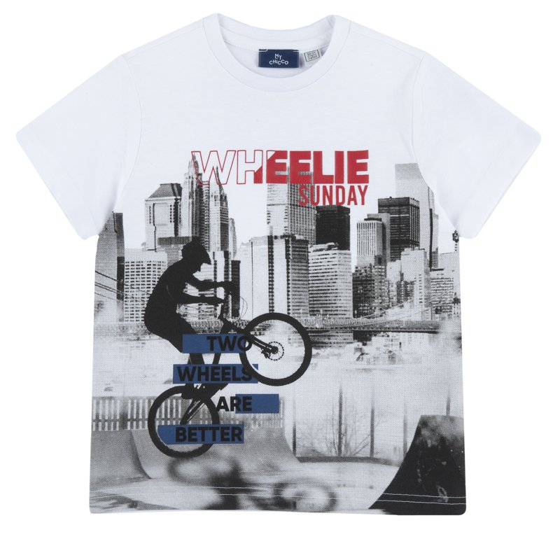 T-SHIRT SHORT SLEEVE - WHITE