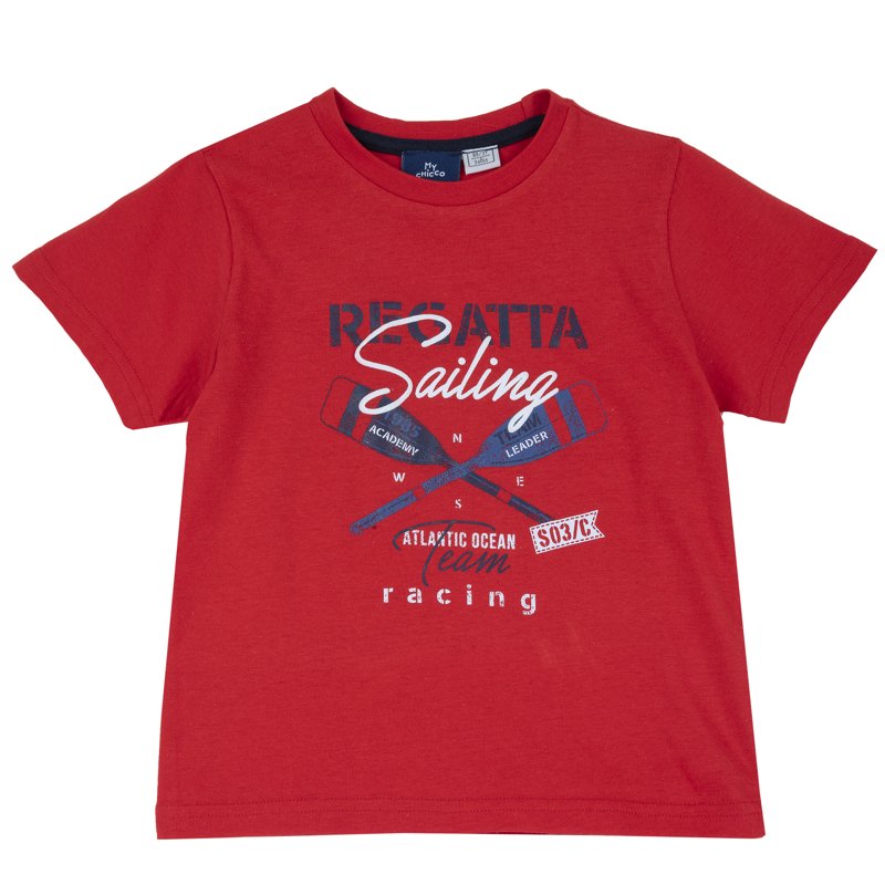 T-SHIRT SHORT SLEEVE - MEDIUM RED