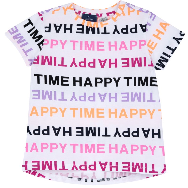 T-SHIRT SHORT SLEEVE - WHITE/PINK