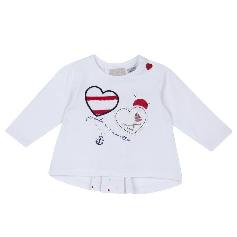 T-SHIRT LONG SLEEVE - WHITE