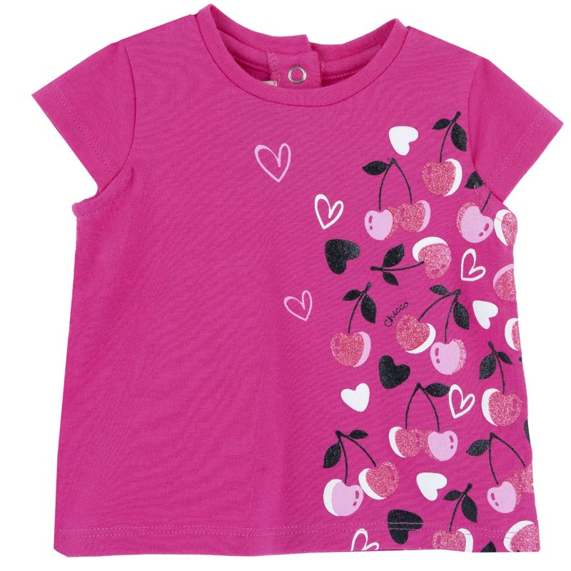 T-SHIRT SHORT SLEEVE - DARK PINK