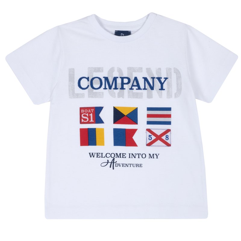 T-SHIRT SHORT SLEEVE - WHITE