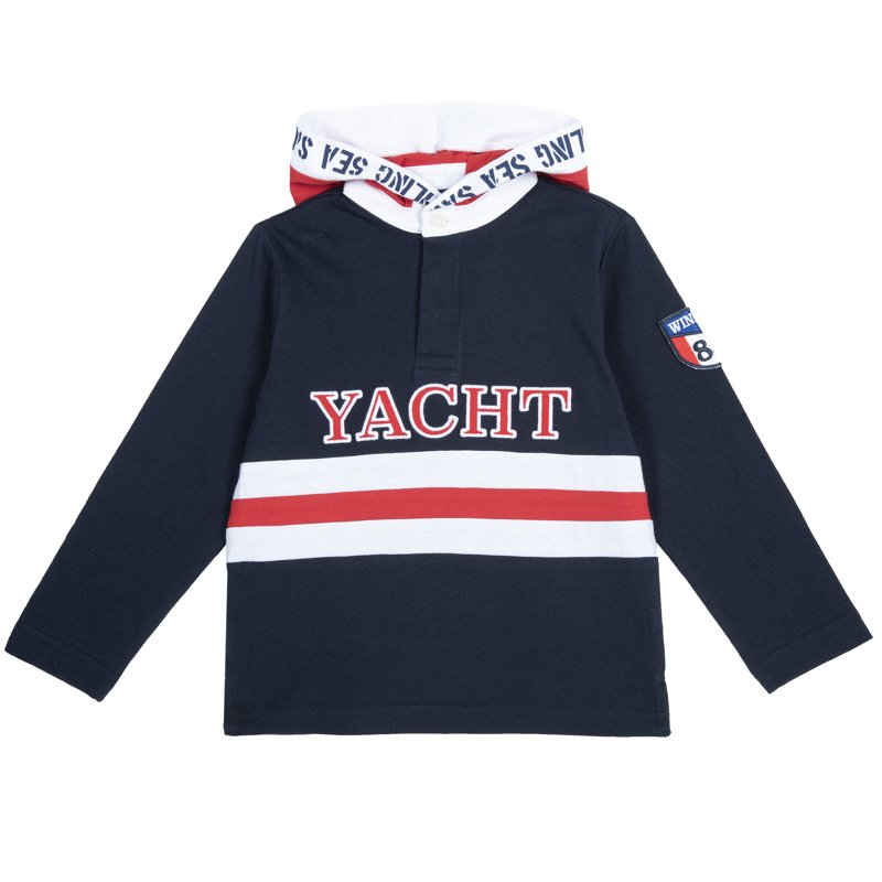 T-SHIRT LONG SLEEVE - DARK BLUE