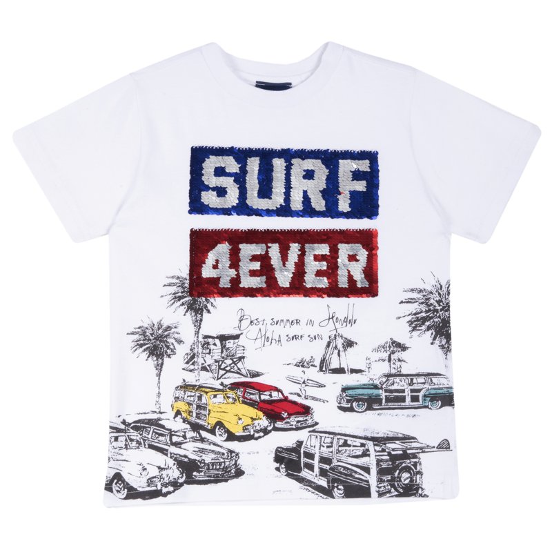 T-SHIRT SHORT SLEEVE - WHITE