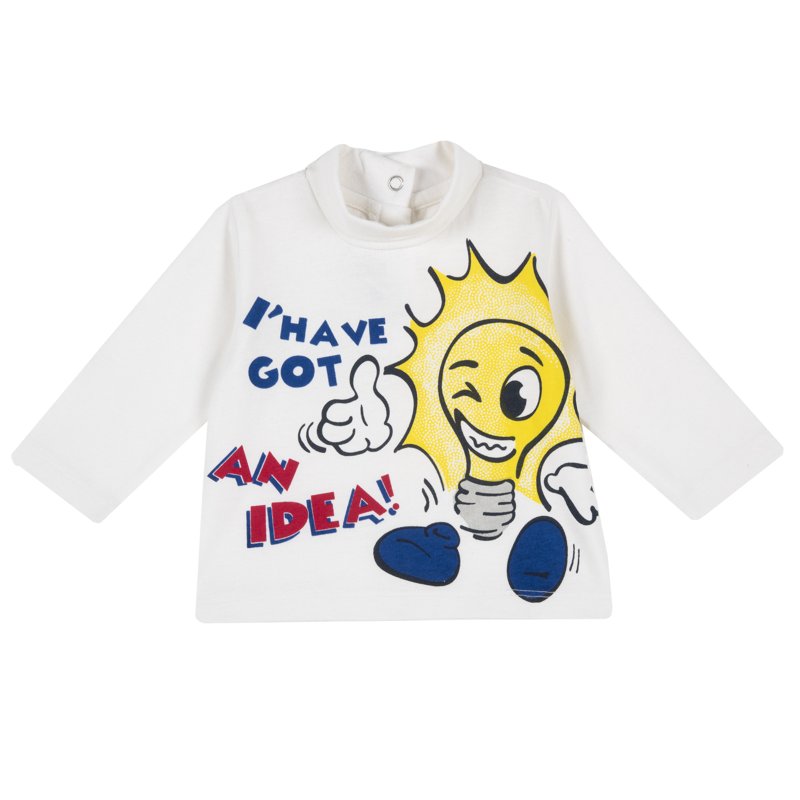 T-SHIRT LONG SLEEVE - WHITE