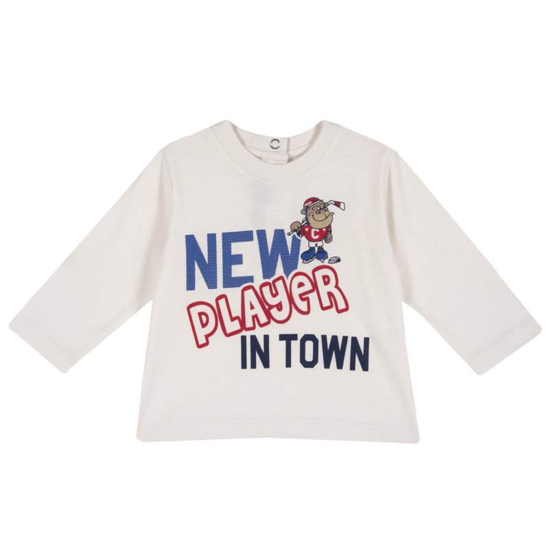 T-SHIRT LONG SLEEVE - WHITE